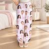 Custom Couple Face Plaid Sweatpants, Personalized Matching Holiday Pants HA75 922228