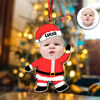 Custom Photo Baby Santa - Personalized Family Acrylic Ornament CH07 899196