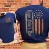 Custom Name USA 250th Anniversary Front & Back Shirt HA75 920940