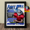 Custom Photo Football Magazine Picture Frame Gift for American Football Fans LM32 897923
