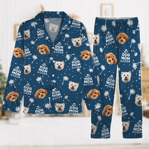 Custom Photo Best Dog Cat Dad Mom Ever Family Pajamas TH10 894031