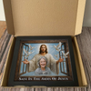 Custom Photo Safe In The Arms Of Jesus Memorial Picture Frame LM32 893901