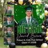 Personalized She Dit It Big Grad Backdrop Graduation Party Decor LM32 899497