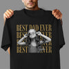 Personalized Vintage Photo Best Dad Mom Ever Dark Shirt HA75 921436