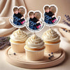 Custom Photo Look Who's Getting Married Cupcake Topper TH10 170575