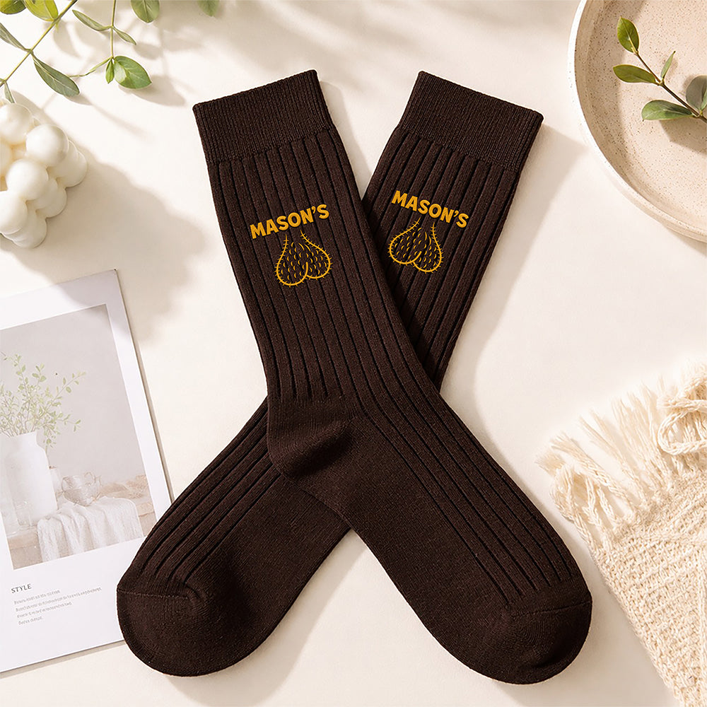 Personalized Embroidered Socks Golf Gifts for Men, Funny Gift HA75 921912