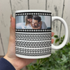 Custom Photo Best Dad Ever Hidden Message Print Full Mug LM32 893629