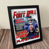 Custom Photo Football Magazine Picture Frame Gift for American Football Fans LM32 897923