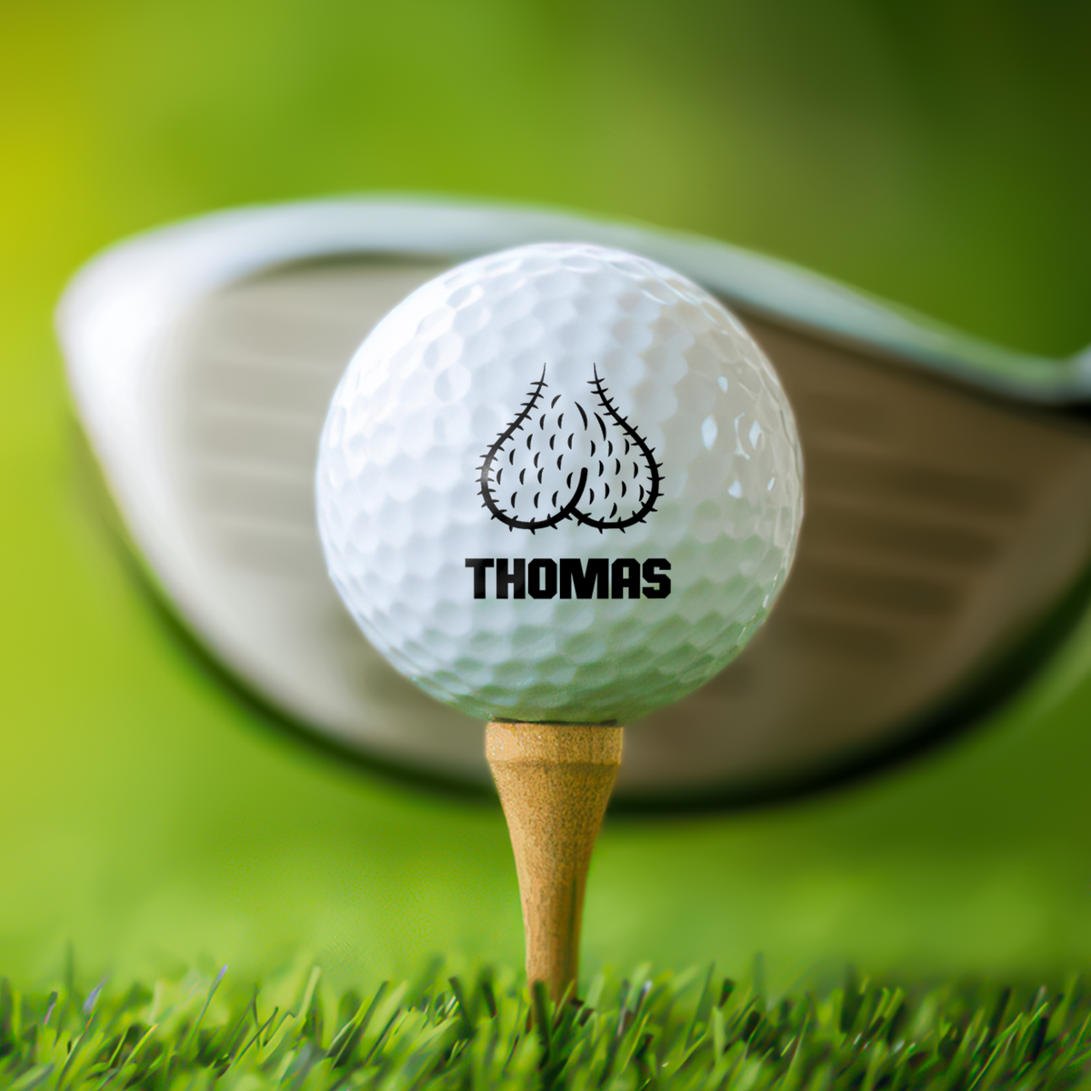 Custom Name Sack Ball Personalized Golf Ball Funny Gifts for Men CH07 899750