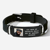 Custom Photo Forever In My Heart Memorial Personalized Wristband Bracelet HA75 922018