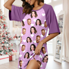 Custom Face Nightgown Valentine's Day Gift For Wife, Girlfriend CH07 910362