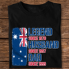 Legend, Husband, Dad And Grandpa - AUS Flag Version - Personalized Shirt TH10 894173
