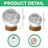 Custom Photo Happy Father's Day Crystal Ball LED Night Light LM32 669079
