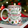 Custom Name North Pole Hot Cocoa - Personalized Ceramic Coffee 3D Inflated Effect Mug CH07 899768