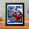 Custom Photo Football Magazine Picture Frame Gift for American Football Fans LM32 897923