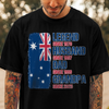 Legend, Husband, Dad And Grandpa - AUS Flag Version - Personalized Shirt TH10 894173