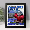 Custom Photo Football Magazine Picture Frame Gift for American Football Fans LM32 897923