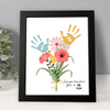 Personalized Love You Bunches Flower Handprint Picture Frame Mother's Day Gift HA75 920692