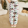 Custom Photo With Christmas Background For Dog Cat Lovers Pajamas T368 889936
