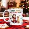 Custom Pet Photo Life Is Better With My Dogs Personalized 3D Inflated Effect Mug CH07 896556