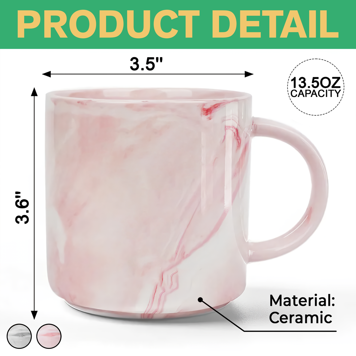 Custom Face Photo From The Reasons You Drink Marble Mug Mother's Day Gift HA75 892070