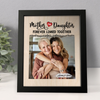 Custom Photo Mom And Daughter Forever Linked Together Personalized Picture Frame CH07 895306