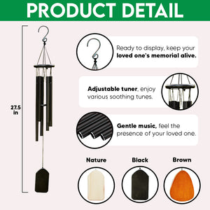 My Mind Still Talks To You Sunflower Personalized Memorial Wind Chimes HA75 892118