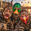 Funny 3D Animal Face Hunting Face Mask – Funny Gift For Hunters CH07 180862