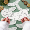 Christmas Collar Stitching Stickers – DIY Hand Embroidery for Sweatshirts & T-Shirts CH07 180894