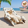 Custom Dog Cat Photo Beach Towel - Personalized Pet Lover Gift TH10 169613