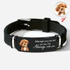 Custom Pet Photo Wristband Bracelet Pet Loss Memorial Gift LM32 669623