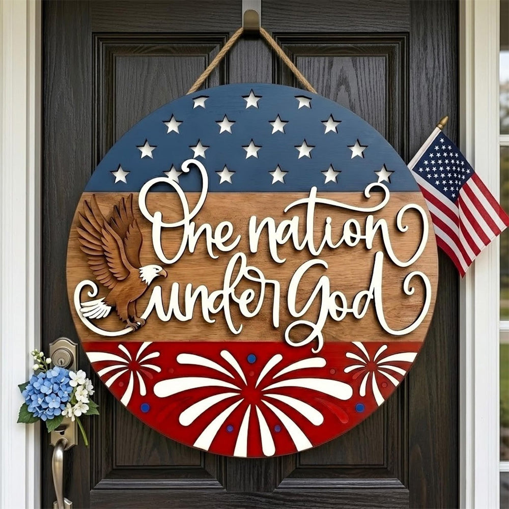 USA 250th Anniversary Semiquincentennial 1776-2026 Layer Wood Sign HO82 902820