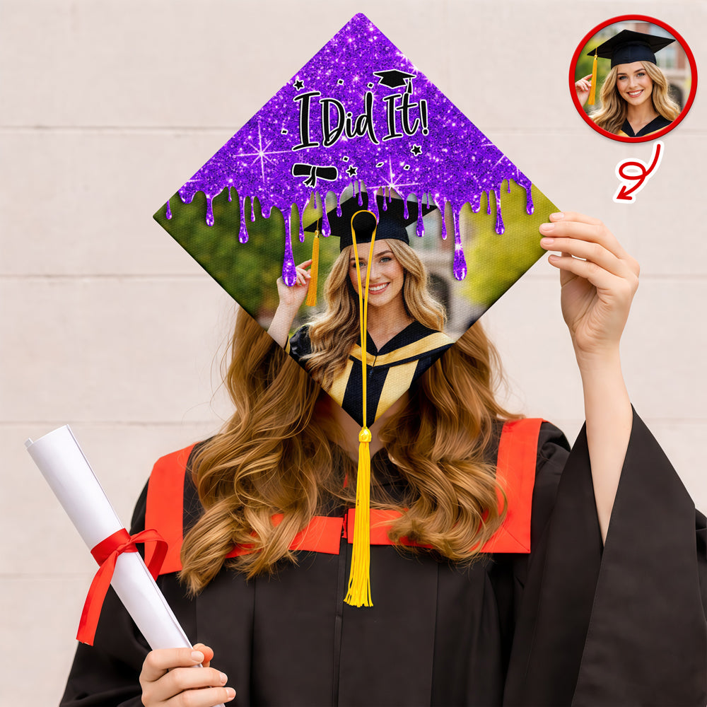 Custom Photo The Best Is Yet To Come Graduation Cap TH10 898957