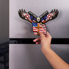 God Family and Country Eagle Cross Acrylic Magnet - Patriotic Christian Gift HO82 902696