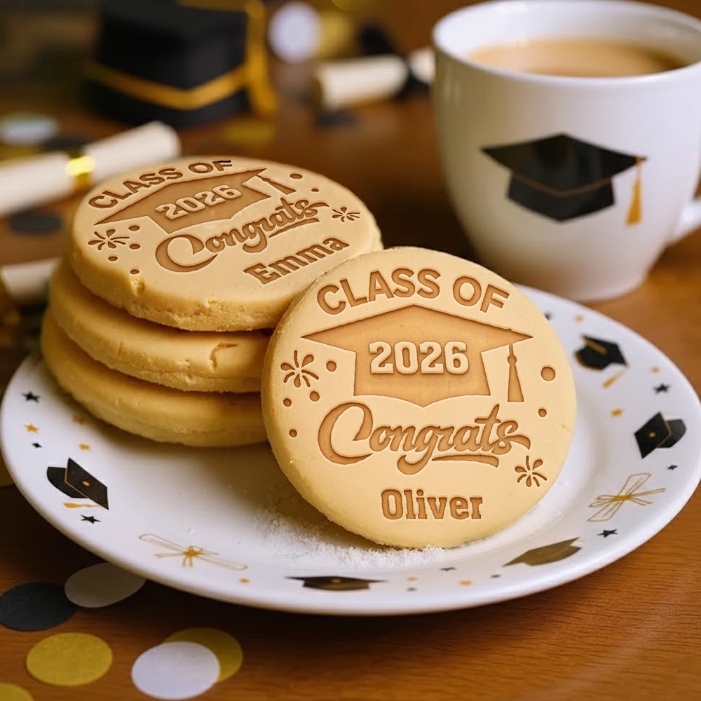 Custom Name Congrats Class Of 2026 Cookie Stamp CH07 911174