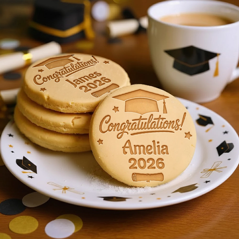 Custom Congratulations Graduation 2026 Cookie Stamp CH07 911120