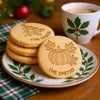 Custom Family Name Acorn Cookie Stamp, Personalized Holiday Baking Gift LM32 670285