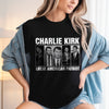 Charlie Kirk Great American Patriot Dark Shirt HA75 64472