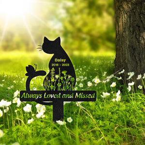 Always Loved And Missed Cat Memorial Garden Stake TH10 891561