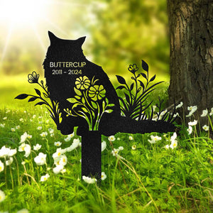 Custom Cat Breed For Cat Lover Memorial Garden Stake Personalized Gift TH10 891595