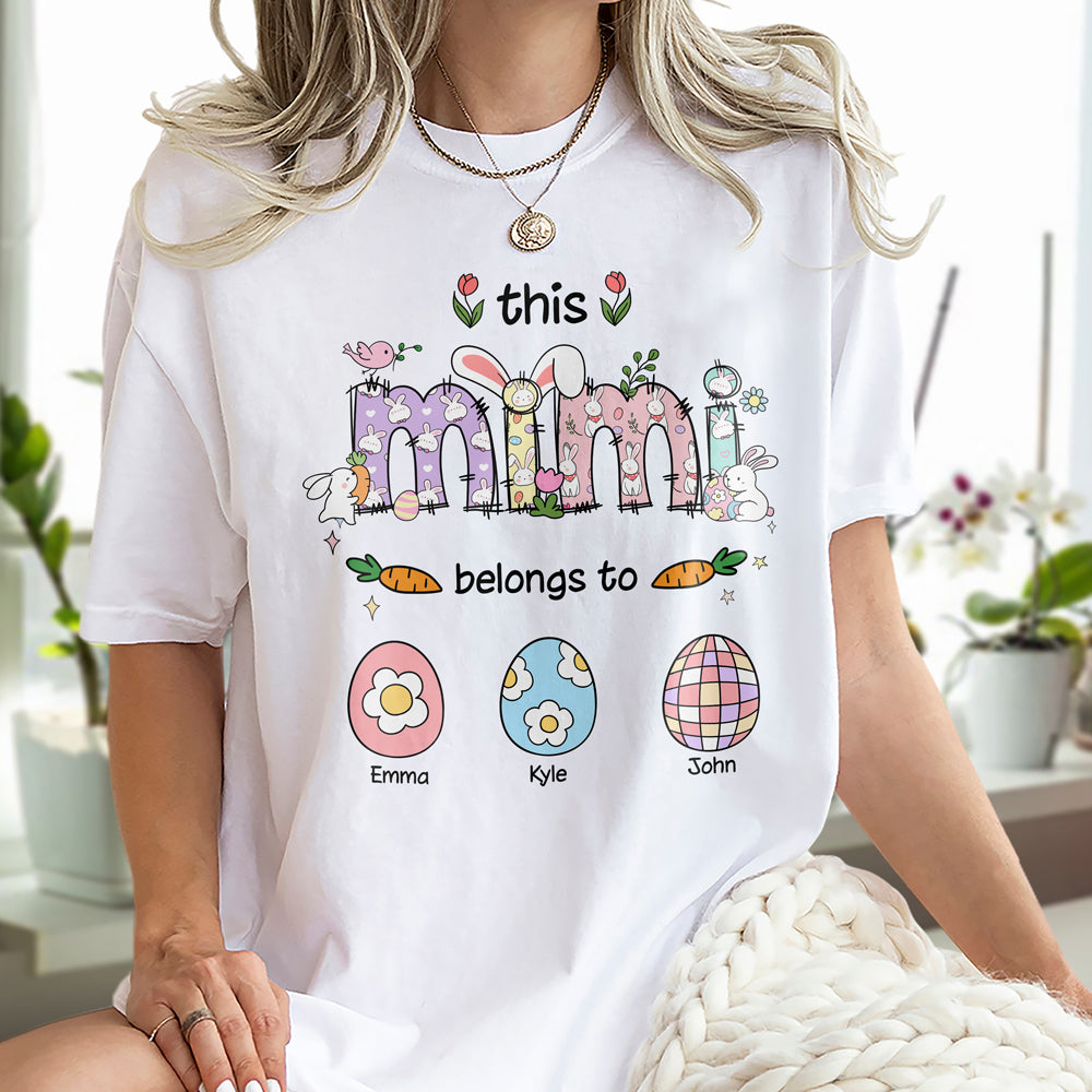 Personalized This Mama Belongs To Us Shirt Gift For Easter Day CH07 910468