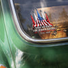 250 Years of Freedom 1776–2026 American Flag Car Window Decal Sticker HO82 902782