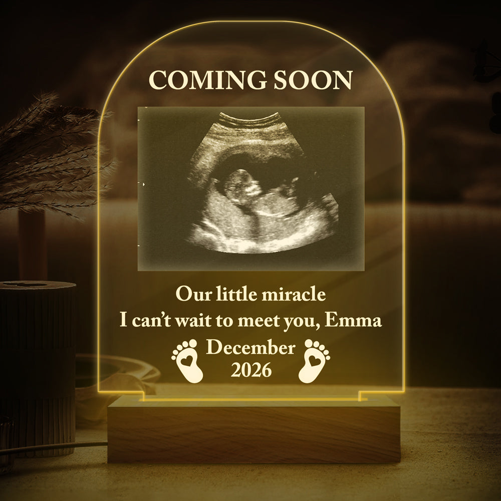 Custom Photo Baby’s Ultrasound LED Night Light TH10 171363