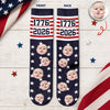 Custom Photo Patriotic 250 Years Of Freedom 1776-2026 Socks LM32 669367
