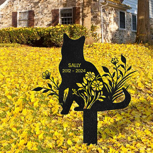 Custom Cat Breed For Cat Lover Memorial Garden Stake Personalized Gift TH10 891595