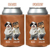 Custom Photo And Name Dog Cat Can Cooler Holder HA75 897592