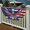 Custom Family One Nation Under God Non-Pleated Fan Flag TH10 896435