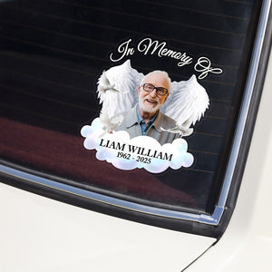 Custom Photo In Memory Of Car Window Decal Sticker Memorial Gift For Family CH07 910210