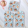 Custom Face Kids Oven Mitt Mother's Day Gift For Mom, Grandma HA75 920696
