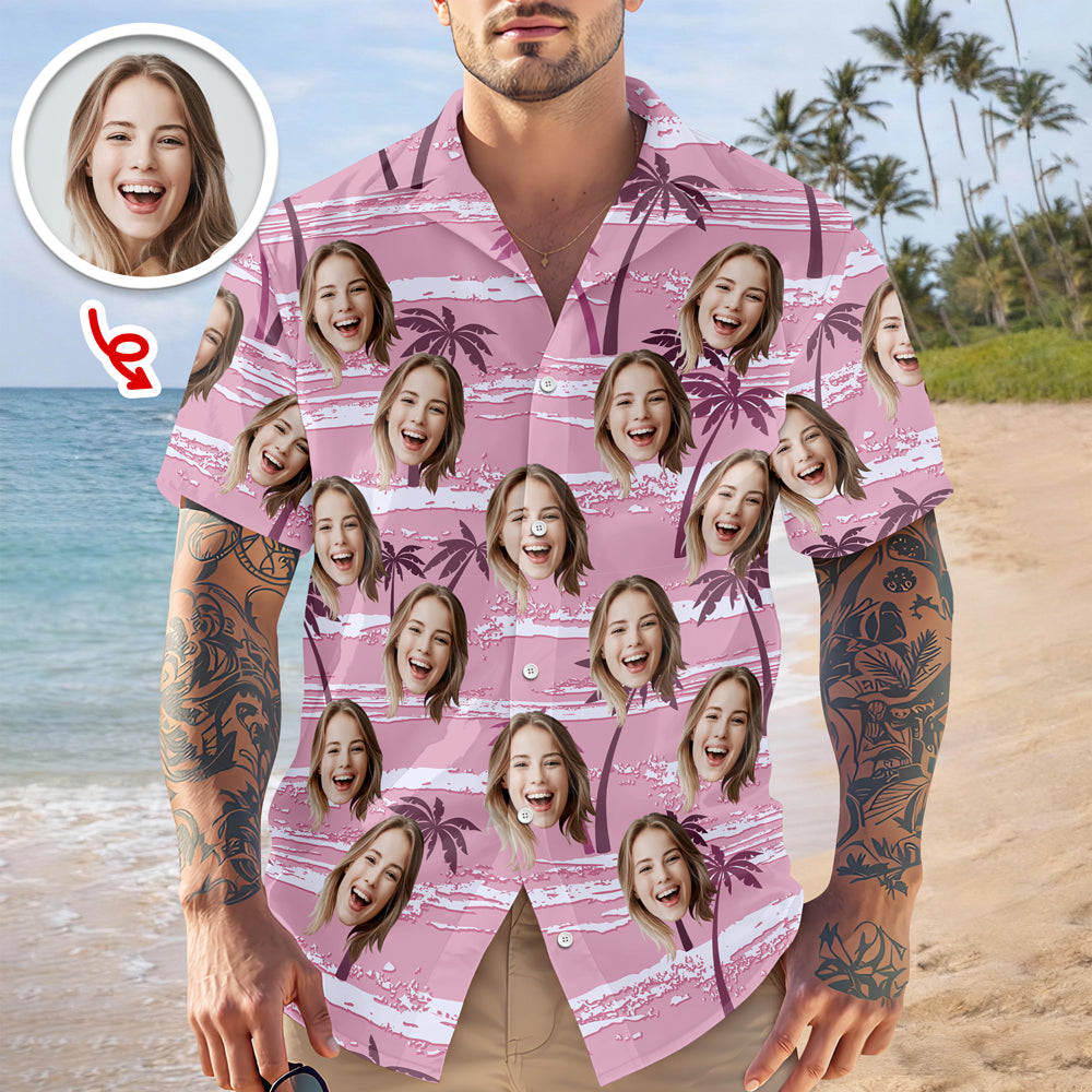 Custom Funny Face Aloha Hawaii Shirt Summer Vacation Outfit CH07 910396